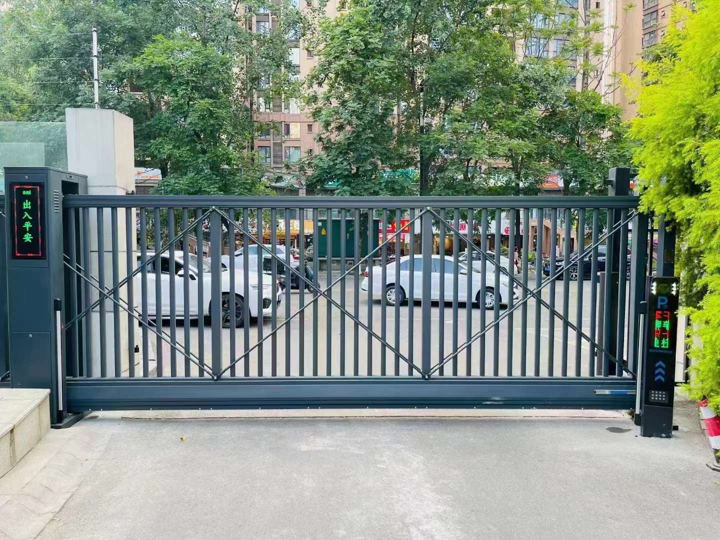 贾汪区电动伸缩门
